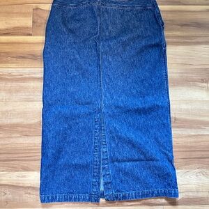 Eddie Bauer Denim Midi Skirt